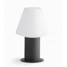 Farol sobre muro mistu
