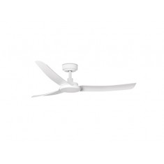 SIROS Ventilador de techo blanco con motor DC