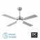 VENTILADOR DE TECHO HUPE CROMO